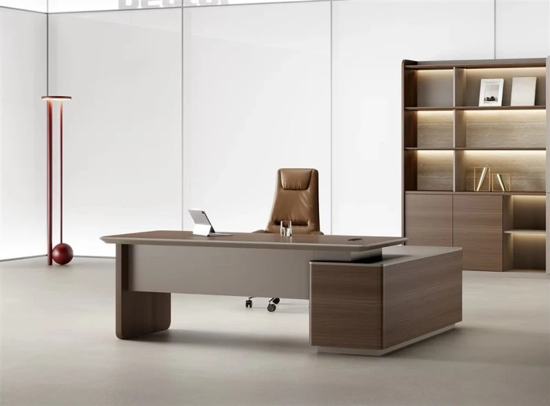 Simple Fashion Boss Desk And Chair Combination Simple Fashion Boss Desk And Chair Combination