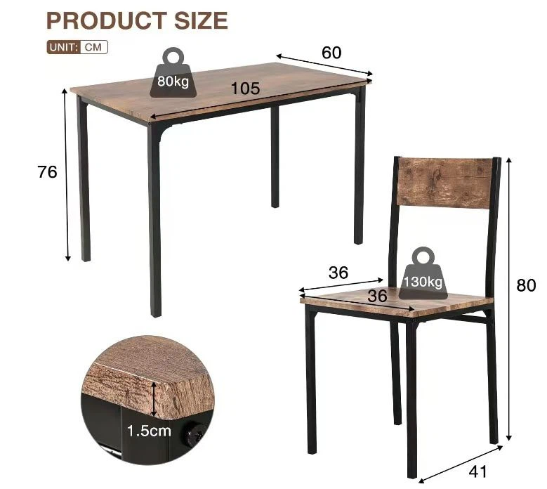 Wooden Dining Table Set